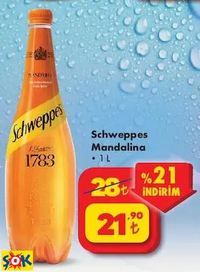 SCHWEPPES MANDALİNA SCHWEPPES MANDALİNA